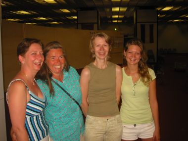 Frn vnster i bild: Mari Ryman, Catarina Midskog, Katrine Bertheau och Jenny Ryman.